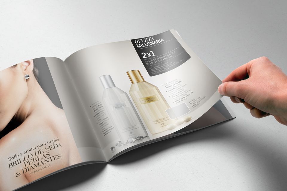Perfumed inks – Catalog printing