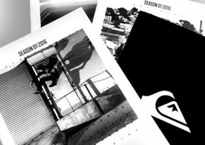 Quiksilver Europa confía un año más en Centro Gráfico Ganboa para la impresión de sus catálogos