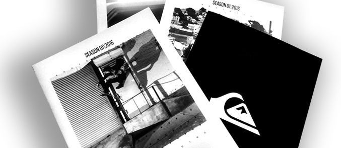 Quiksilver Europa confía un año más en Centro Gráfico Ganboa para la impresión de sus catálogos