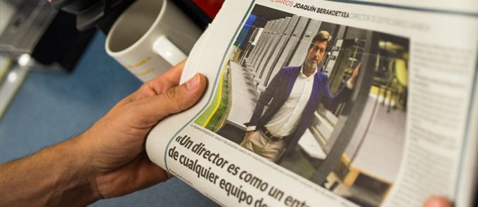 Entrevista en el Diario Vasco