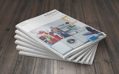 Impresión offset de catálogos de mobiliario de cocina